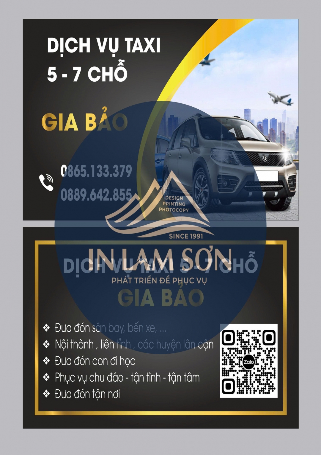 Mẫu Card visit đẹp