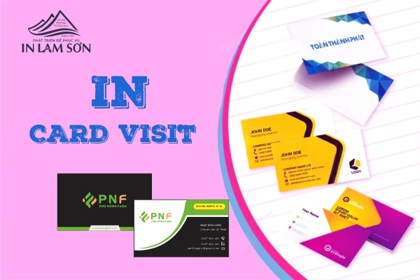 CÁC BƯỚC IN CARD VISIT TẠI IN LAM SƠN GIA LAI