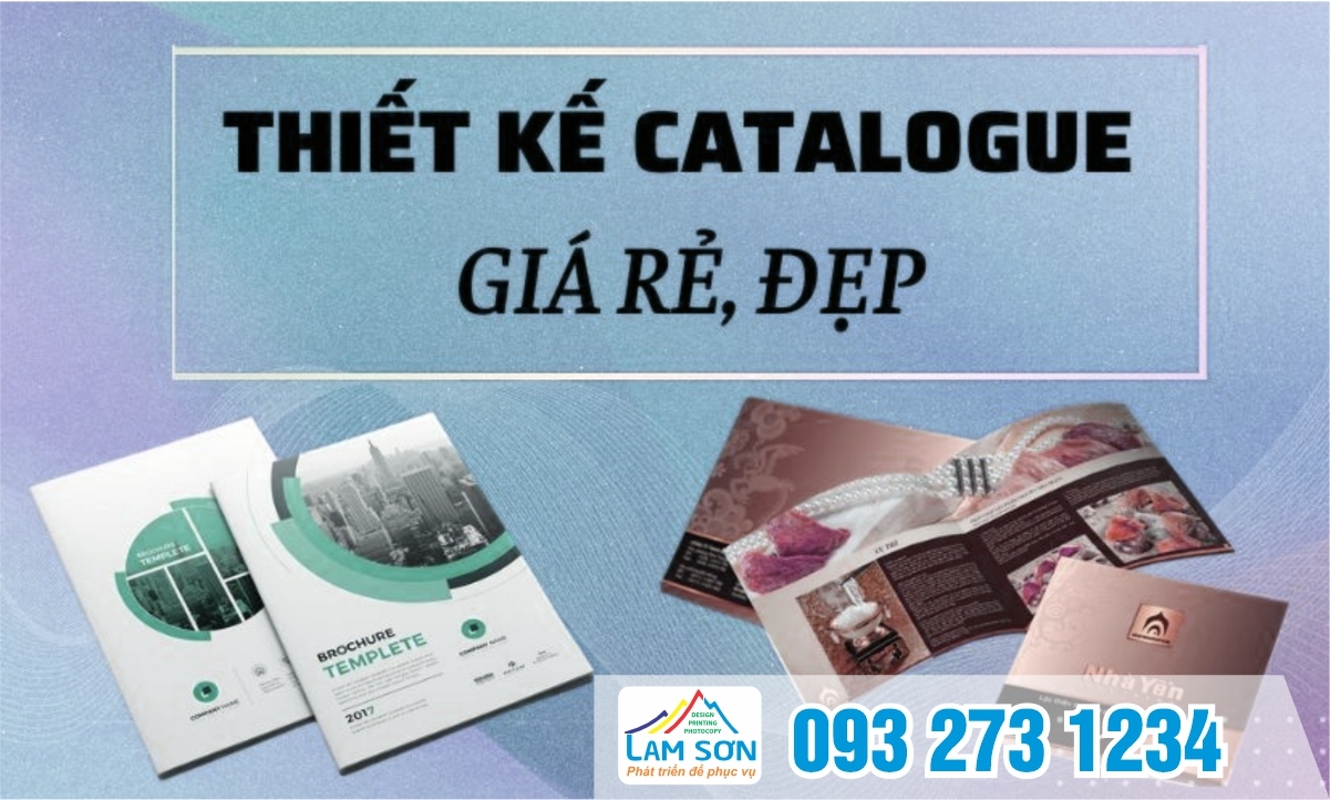 DỊCH VỤ THIẾT KẾ CATALOGUE TẠI IN LAM SƠN - IN ẤN GIA LAI