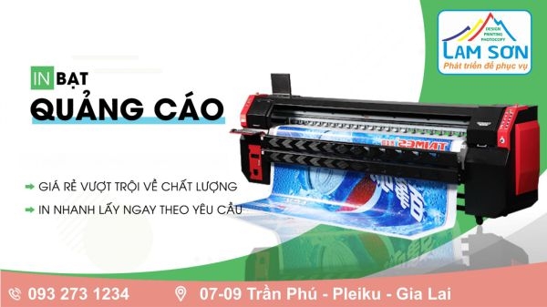 IN BẠT GIÁ RẺ TẠI PLEIKU, IN NHANH LẤY LIỀN