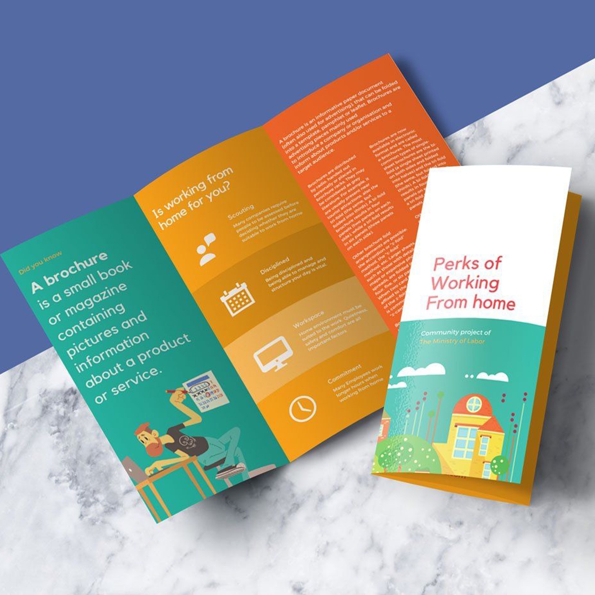 In tờ gấp - Brochure