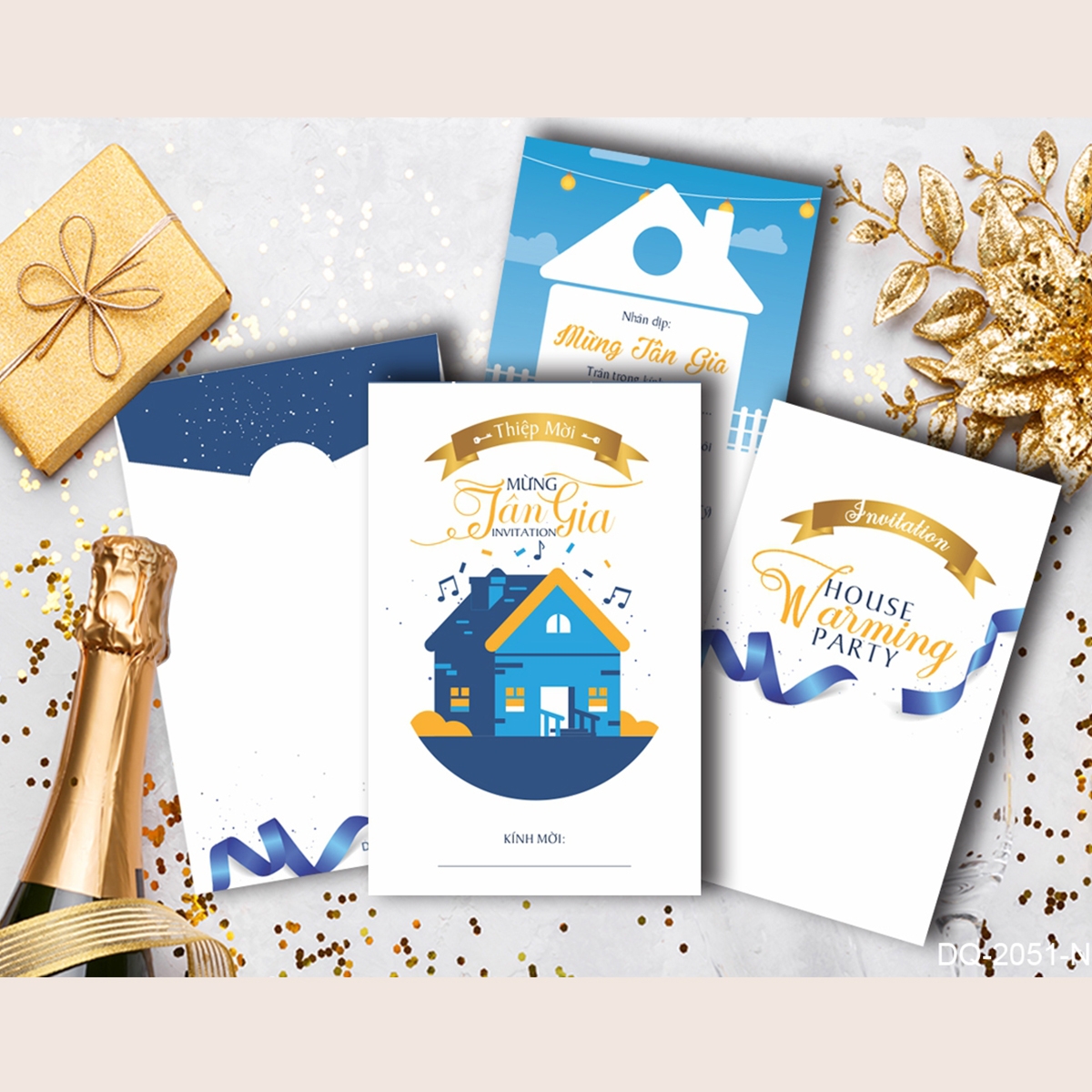 Thiệp mời tân gia